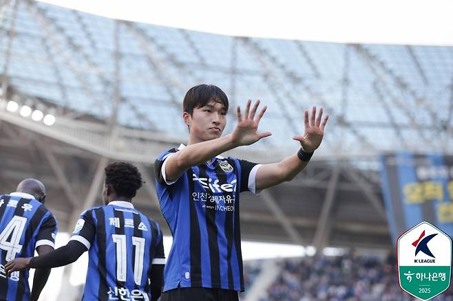 인천 유나이티드 박경섭. /사진=한국프로축구연맹 제공