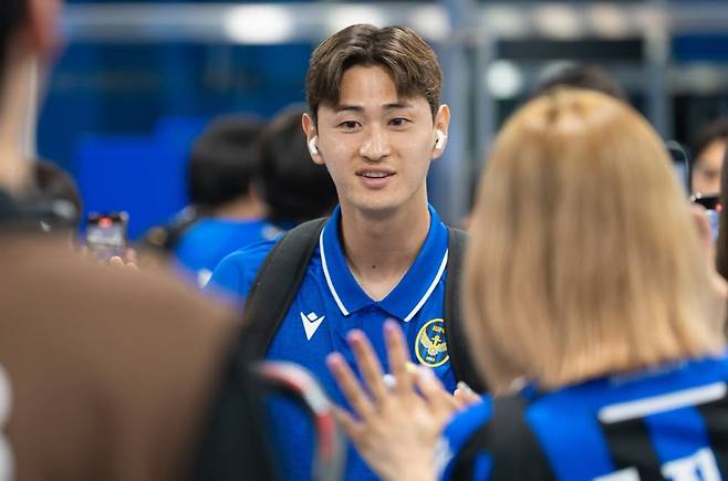 인천 유나이티드 문지환. /사진=인천 유나이티드 제공