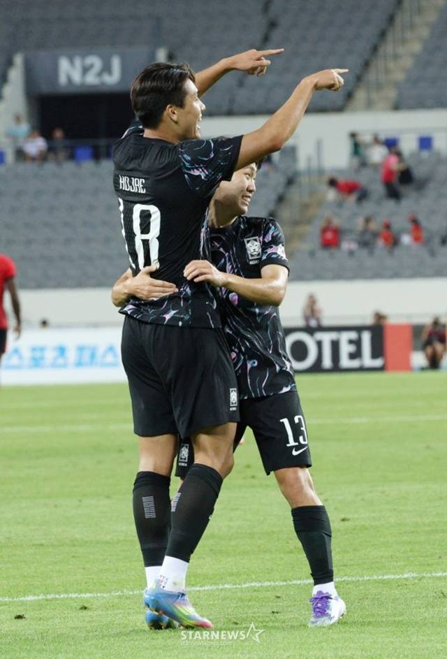 한국 축구대표팀. /사진=김진경 대기자.