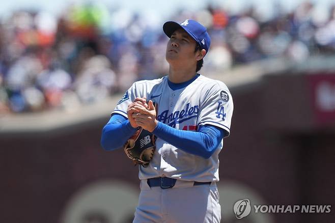 투타겸업을 재개한 오타니 [Imagn Images=연합뉴스 자료사진]