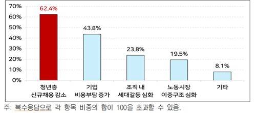법정 정년연장 시 예상되는 부정적 효과 [경총 제공. 재판매 및 DB 금지]