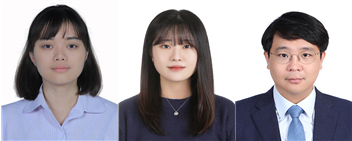사진왼쪽부터 어거스틴 나타샤(Augustine Natasha) 박사과정생, 김보현 연구원, 김원근 교수