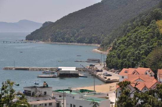 통영수륙해수욕장