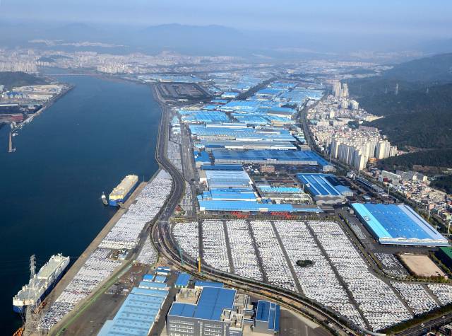 울산 북구에 위치한 현대자동차 울산공장. 현대자동차 제공