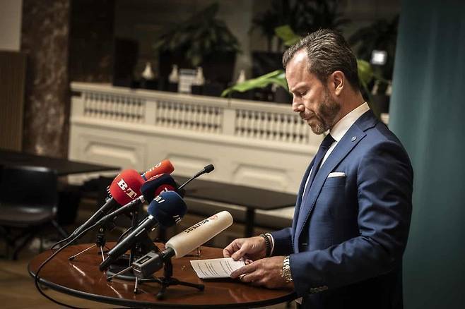 덴마크 라스무스 야를로프 국방장관