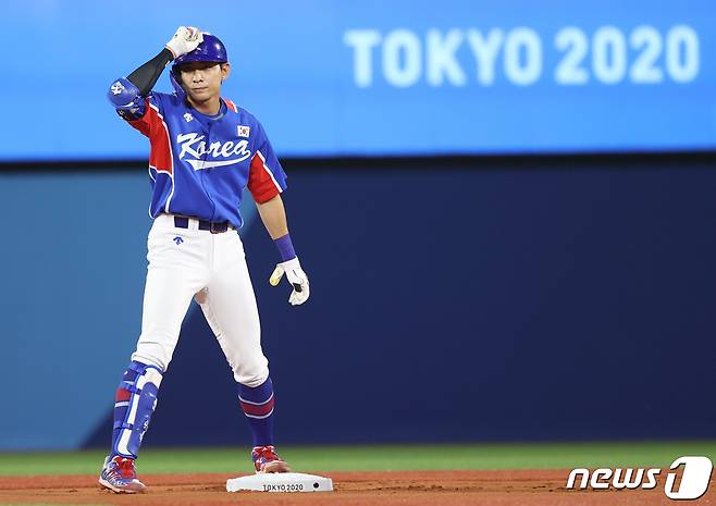 2020 도쿄 올림픽에 출전했던 이정후. 뉴스1 DB ⓒ News1 송원영 기자