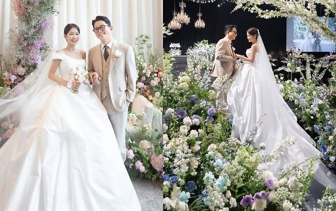 코미디언 부부 25호가 된 김지민이 김준호와 결혼식을 치른 소감을 밝혔다. /사진=김지민 인스타그램