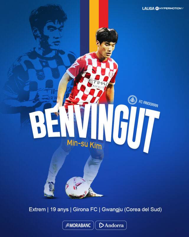 FC 안도라가 김민수를 임대 영입했다./FC 안도라