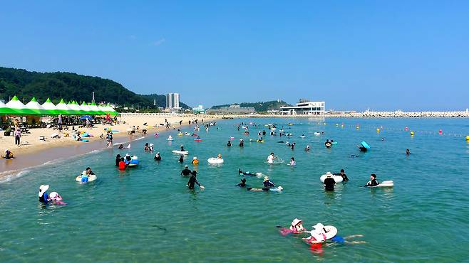 후포해수욕장[울진군제공]