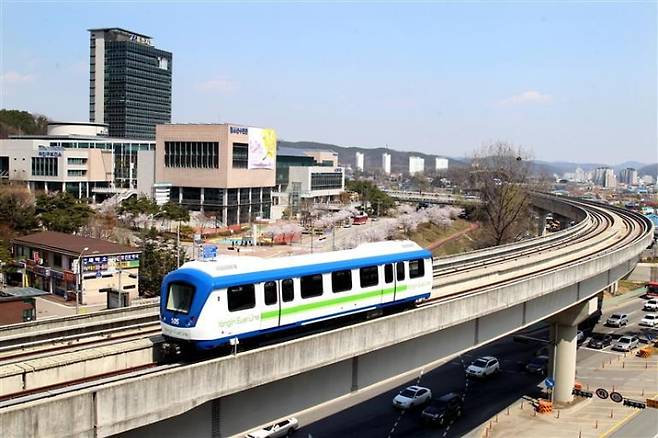 용인경전철. 용인시 제공