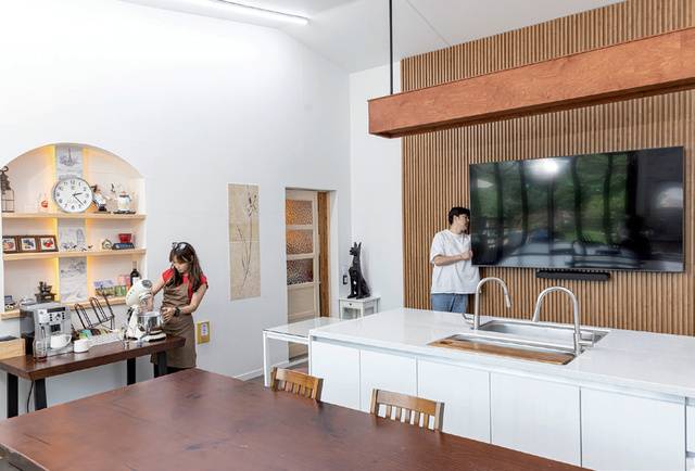 최근 유가공 제품 판매와 체험 프로그램을 진행하기 위해 체험장을 마련했다.