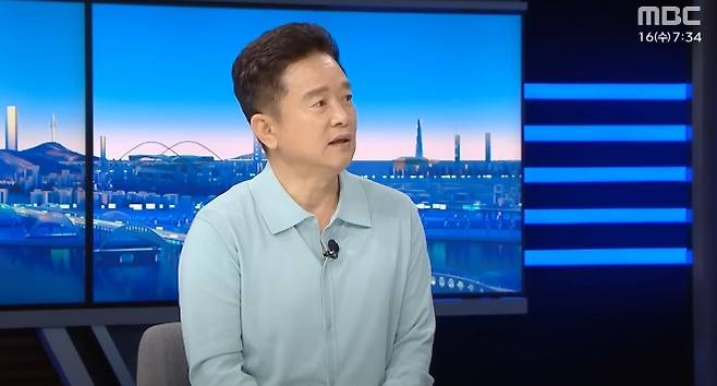 남경필 은구 대표. MBC ‘뉴스투데이’ 캡처