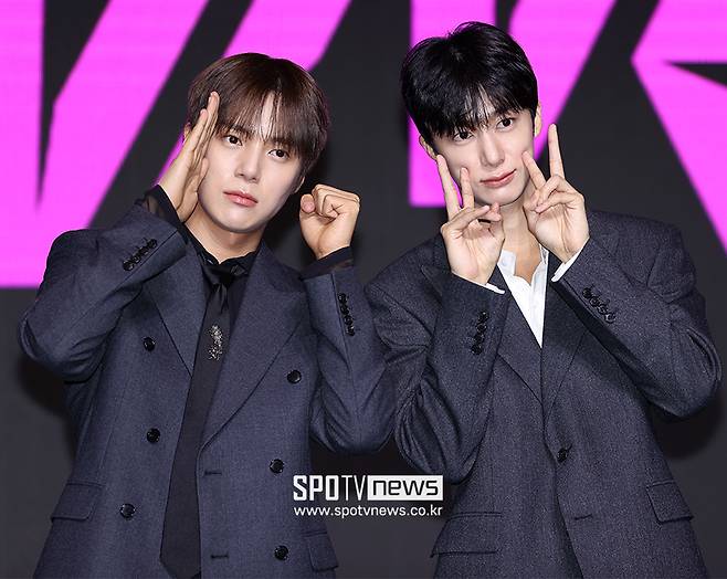 ▲ 몬스타엑스 민혁 형원 ⓒ곽혜미 기자