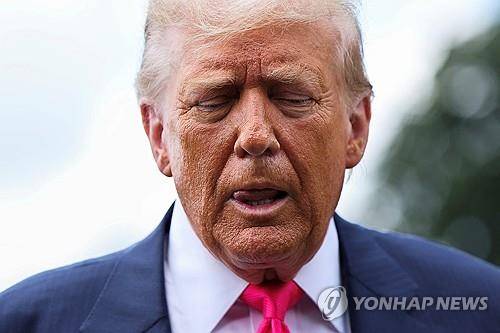 트럼프 미국 대통령 [로이터 연합뉴스 자료사진 재판매 및 DB금지]