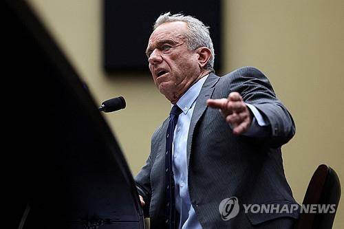 로버트 케네디 주니어 미국 보건복지부 장관 [워싱턴DC 로이터=연합뉴스 자료사진]