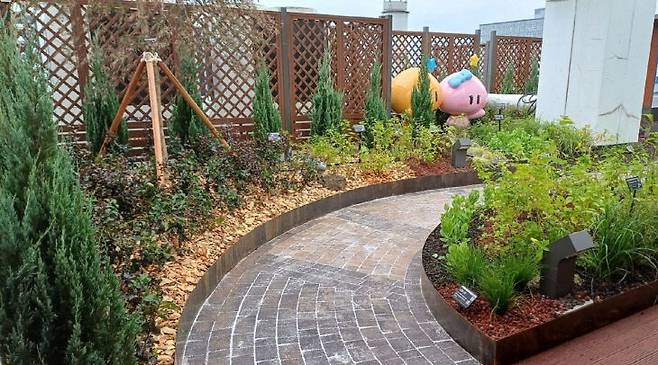 2025 실내·옥상정원 조성사업이 완료된 대전도시공사 12층 정원. (사진= 대전시)