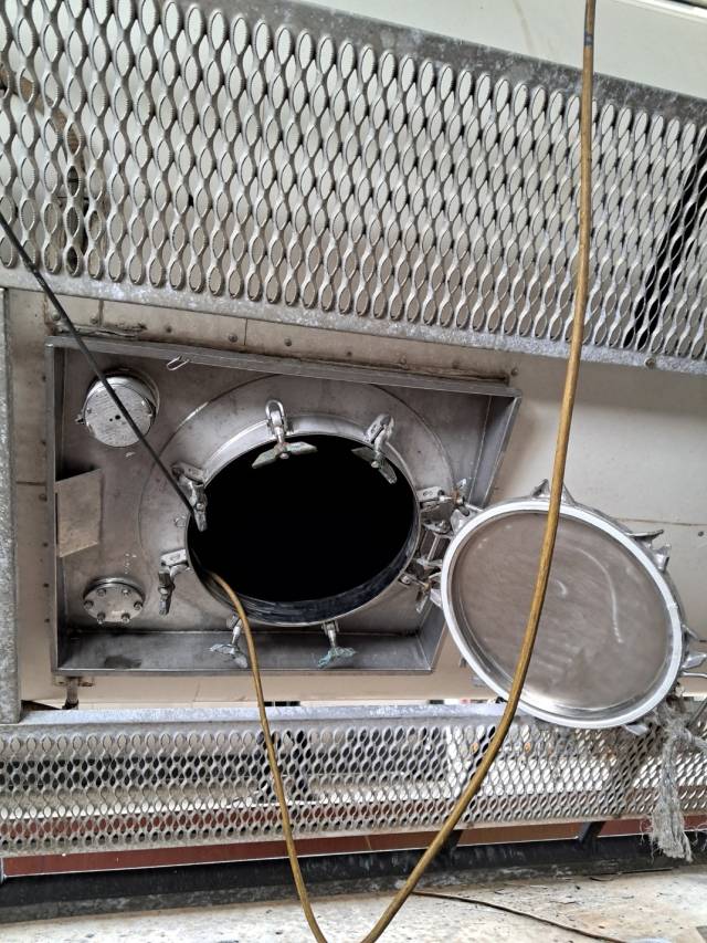 40대 노동자가 숨진 울산 울주군 화학물질 세척업체 사고 현장. 울산소방본부 제공