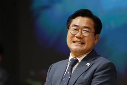 더불어민주당 당대표 선거에 출마한 박찬대 의원. 연합