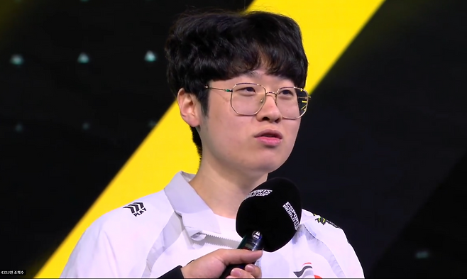 '제우스' 최우제(이미지 캡처=e스포츠 월드컵 방송)