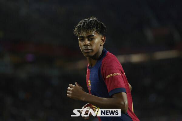 바르셀로나 라민 야말. /사진=뉴시스(AP)