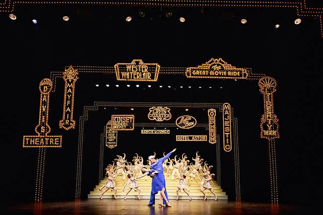 '브로드웨이 42번가' 공연 사진. 사진=CJ ENM, 샘컴퍼니