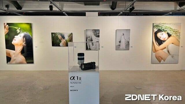 존 1에 배치된 주요 사진작가의 작품 전시. (사진=지디넷코리아)