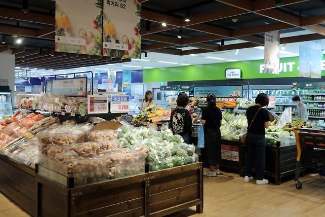 이마트 농산 매장 전경. 이마트 제공