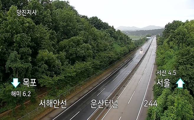 서해안고속도로 해미~서산구간. /한국도로공사 제공=뉴스1