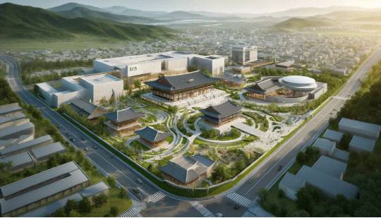 국립한글문화단지 조감도. 세종시 제공