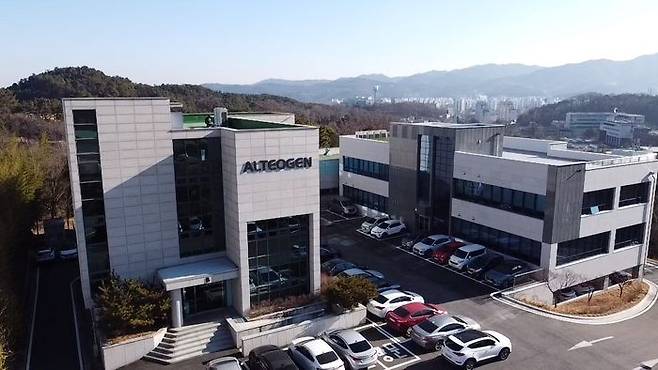알테오젠 본사 및 연구소 전경. ⓒ알테오젠