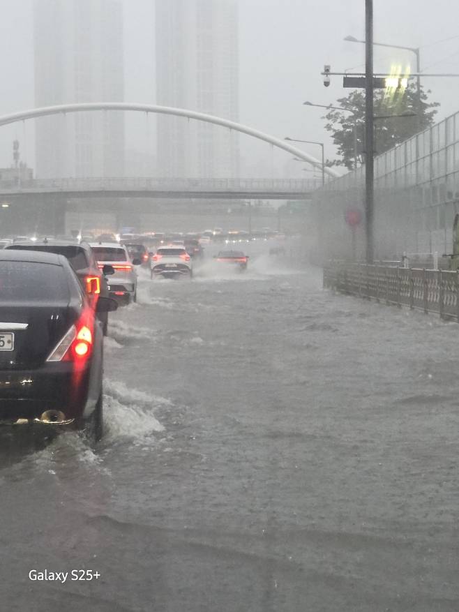 실시간) 천안, 아산 강수 상황