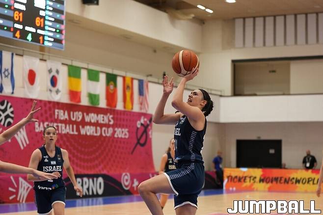 ▲이스라엘 라비브의 결승 플로터 순간