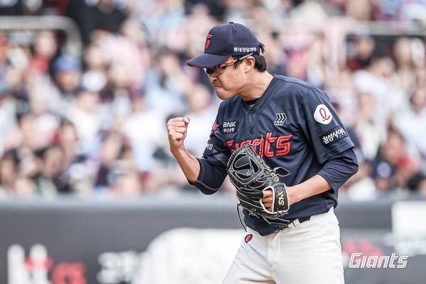 전반기 막판 부진했던 롯데 선발 박세웅은 후반기 부활을 노린다.  롯데 자이언츠 제공