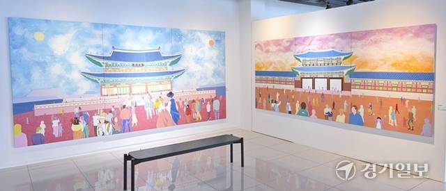 '만나서, 반가워'전 전시 내부 모습. 홍기웅기자