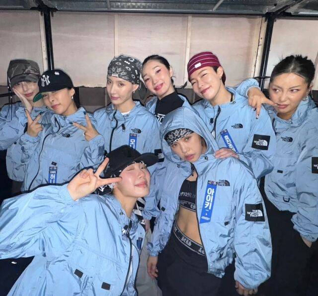 '월우파' 범접 팀./아이키 인스타그램