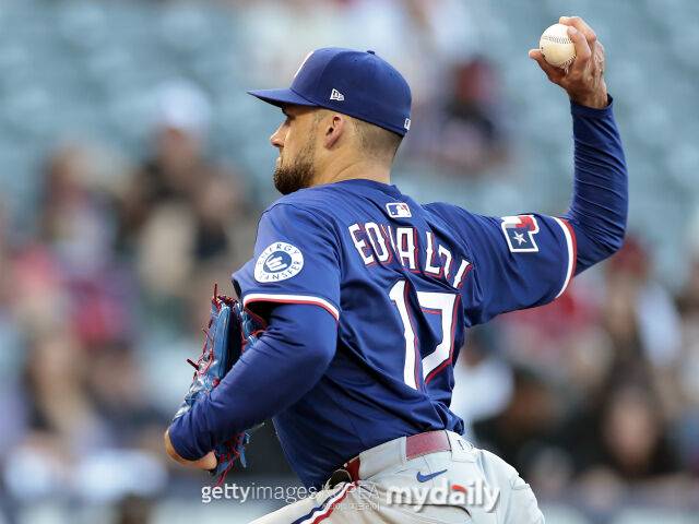 텍사스 레인저스 네이선 이볼디./게티이미지코리아