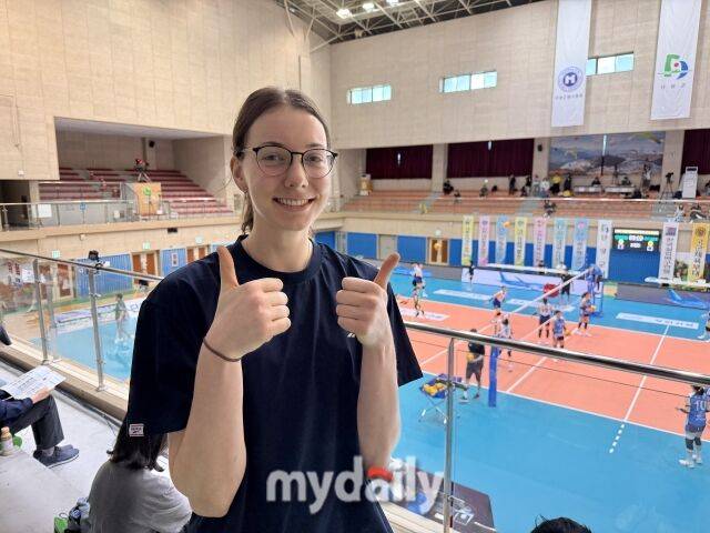 IBK기업은행 아시아쿼터 선수인 알리사 킨켈라./마이데일리
