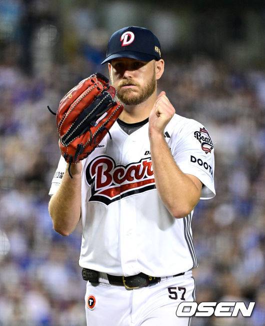 두산 베어스 콜 어빈. /OSEN DB