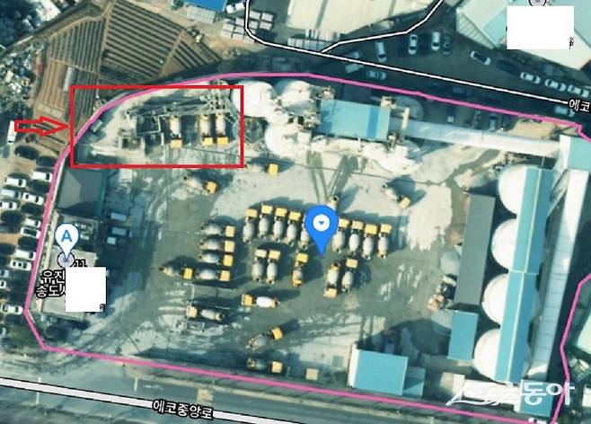 인천 남동구 고잔동 486번지 항측(최근). 사진제공｜다음지도