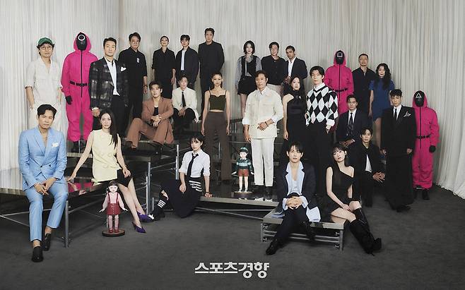 ‘오징어게임’ 시리즈 역대 출연자들. 넷플릭스 제공