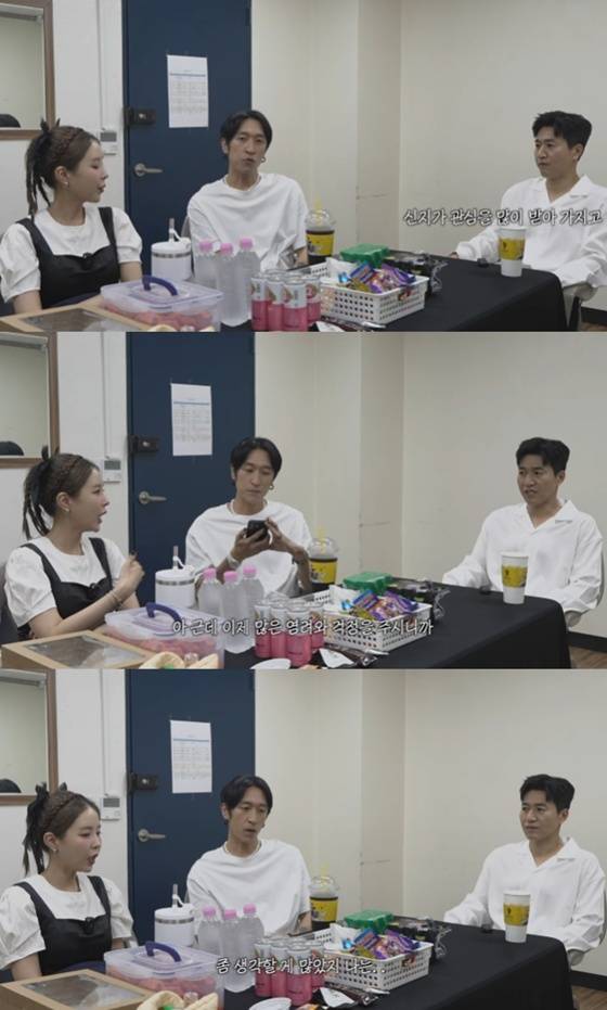 코요태 신지, 빽가, 김종민/사진=유튜브 채널 '어떠신지' 캡처