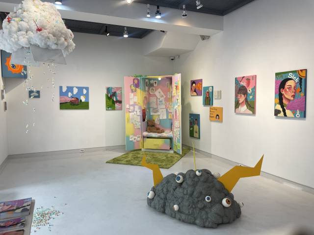 갤러리제이원 전시장 전경. 이연정 기자