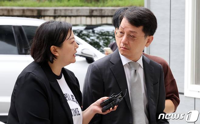 '1430억원 분식회계' 혐의를 받고 있는 한재준 전 대우산업개발 대표 /뉴스1 ⓒ News1 김성진 기자