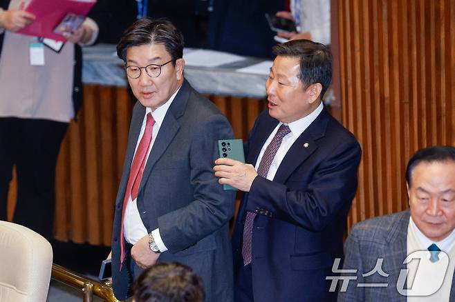 권성동·이철규 국민의힘 국회의원.(뉴스1 DB)News1 안은나 기자