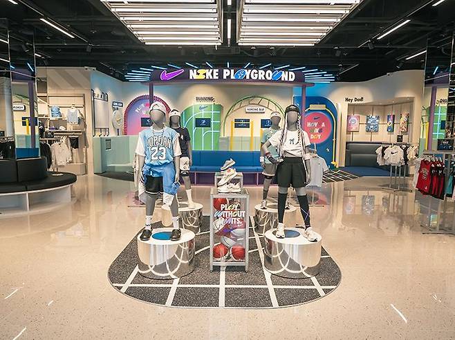 나이키키즈 롯데아울렛 파주점 전경컷. ⓒ한세엠케이