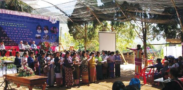 중국 리수족 기독교인이 2019년 프레이저 선교사와 처음 만난 해인 1910년을 기준으로 109주년을 맞아 가진 기념행사. OMF 국제본부 홈페이지 캡처