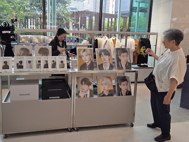 기존 8층에 있던 스페이스 오브 방탄소년단은 11층으로 옮겨왔다. [김혜진 기자]