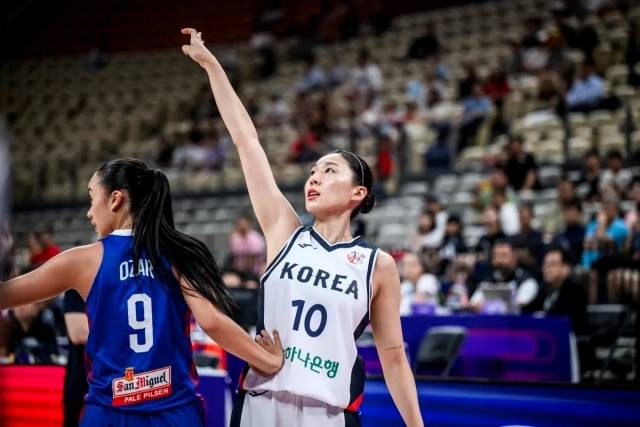 강유림은 21점 2리바운드 2어시스트를 기록, 주포 역할을 해냈다. 사진=FIBA 제공