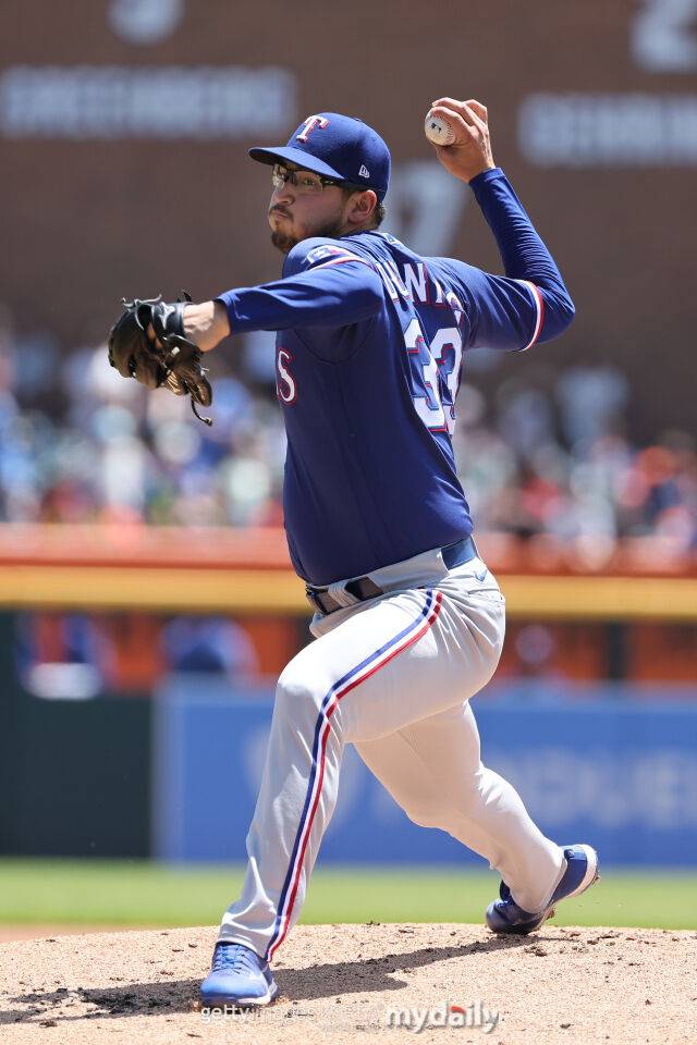 텍사스 레인저스 시절의 대인 더닝./게티이미지코리아