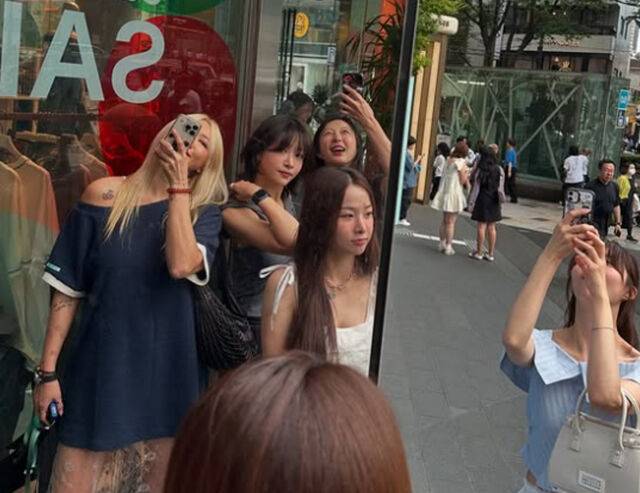 EXID 멤버들이 일본 여행을 떠났다. / 혜린 소셜미디어